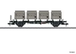 58558 Marklin Behältertragswagen BTms 55 DB