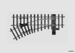 5965 Marklin Handweiche Links R 600 Mm, 30