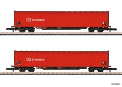 82426 Marklin Schiebeplanenwagen-Set DB AG