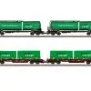 82533 Marklin Güterwagen-Set Green Cargo