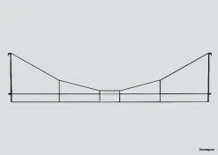 8924 Marklin Querverbindung 123 Mm