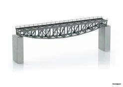 89758 Marklin Bausatz Fischbauchbrücke 220