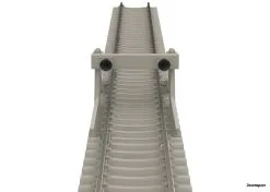 14503 Trix Ger.Betons-Gleis 17,2 Mm -Marklin Winkel TR14503 4