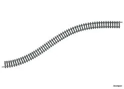 14901 Trix Gleis Ger. Flexibel 730 Mm