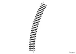 14910 Trix Geb.Gleis R 2a 261,8mm 30 Gr.