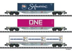 15228 Trix Güterwagen-Set Containerverke