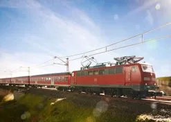 16111 Trix German Railroad, Inc. (DB AG) Class 111 Electric Locomotive.