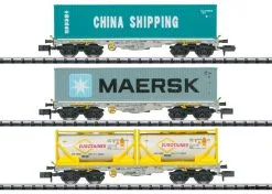 18703 Trix Güterwagen-Set Containertrans
