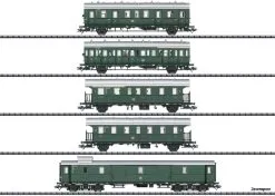 23458 Trix Personen-Wagenset Zur E 44.5