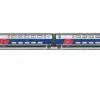 23487 Trix Ergänzungswg.Set 1 TGV Duplex