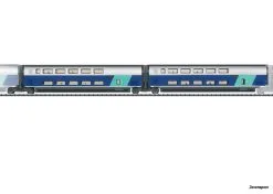 23488 Trix Ergänzungswg.Set 2 TGV Duplex