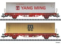 24139 Trix Containerwagen-Set DB AG