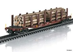 24146 Trix Rungenwagen-Set Holztransport