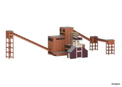 66314 Trix Bausatz Zeche Zollv.Kokerei 2